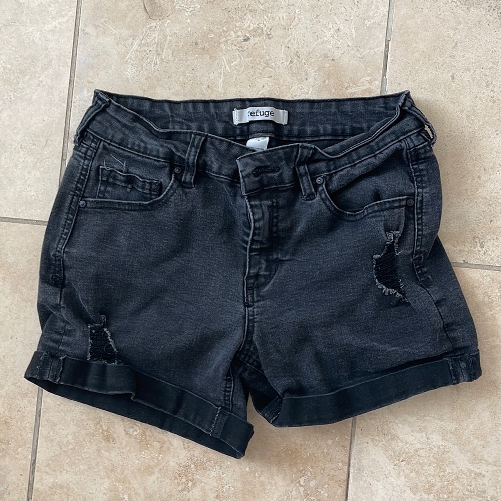 Black shorts